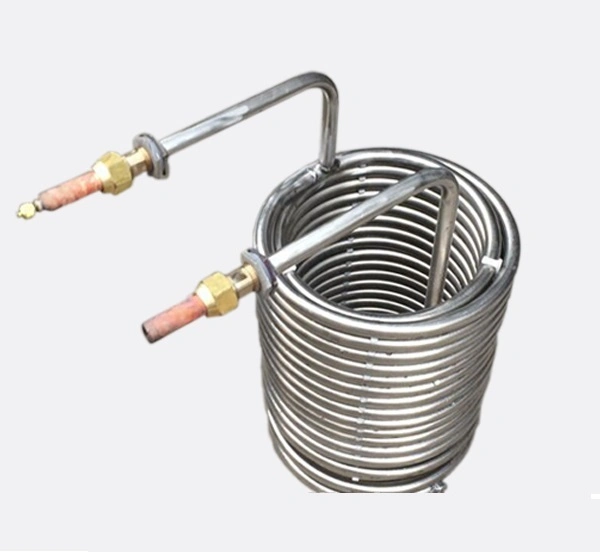 Coiled Stainless Steel Wort Chiller, Coiled Tubing HS Code, Coiling for Heat Exchanger