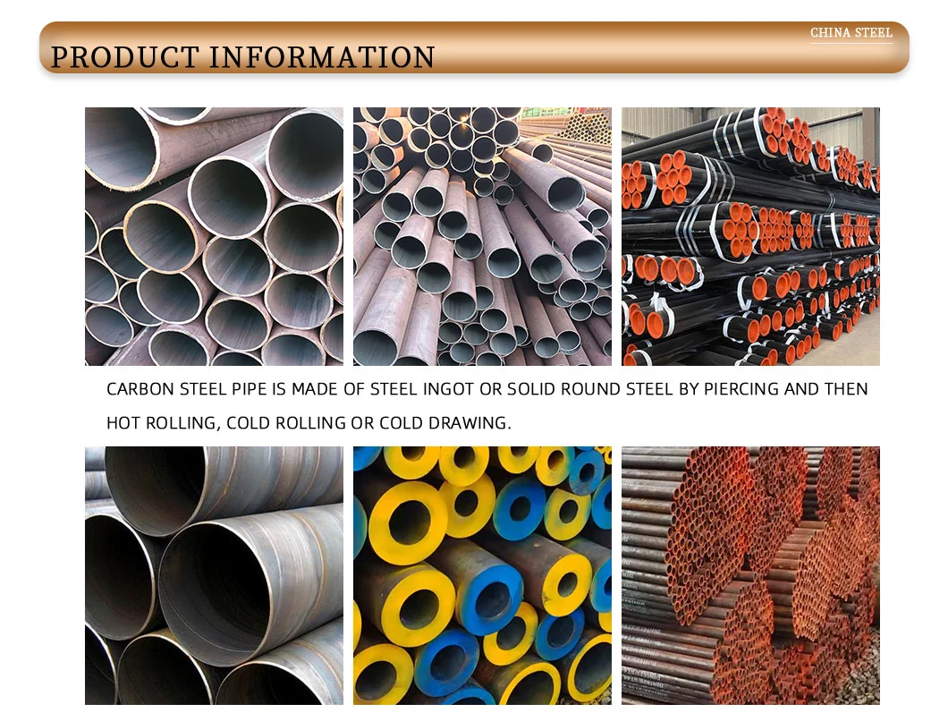 Wholesale Price ASTM A53/A106/A178/A179/A192 Hot Rolled 2mm 3mm 6.5mm Plain Pipe Ends Seamless Steel Pipe