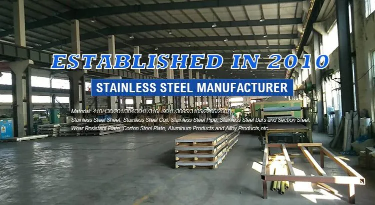 High Quality ASTM Stainless Steel Plate 304L 304 321 316L 310S 2205 430 Stainless Steel Sheet Prices