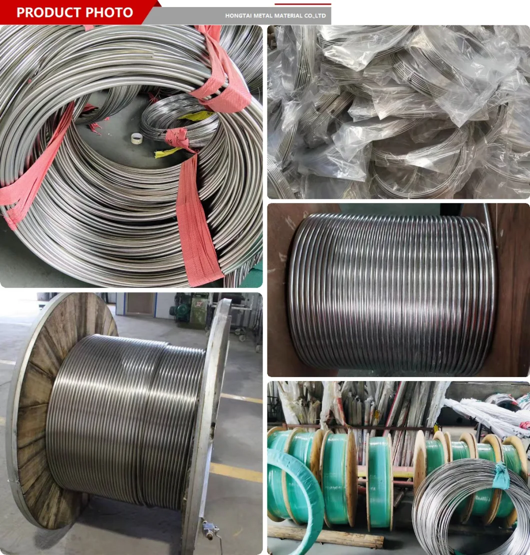 316 Seamless Stainless Steel Condenser Coil Tube/Coiled Tubing