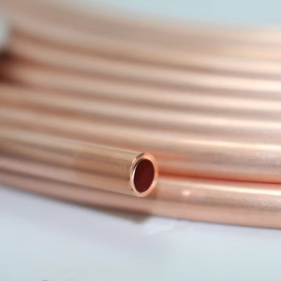 Bobine de tuyau de réfrigération en spirale en cuivre de 2 mm de diamètre 1,5 my