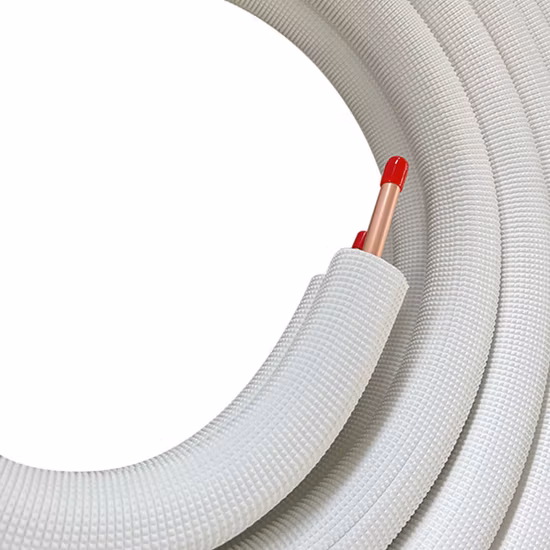 Prix ​​​​du fabricant de réfrigération isolés crêpe AC tuyau de cuivre/bobine de tube pour les climatiseurs vente chaude réfrigérateur crêpe tube tuyau tube capillaire en cuivre