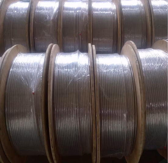 Norme ASTM haute résistance 200/300/800 825 840 série N08825 N08800 2.4858 1.4876 Tuyau en acier inoxydable soudé Tube de chauffage électrique Titane