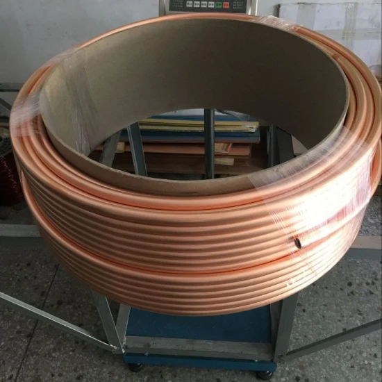 Tube en cuivre C11000 C10200 C12000 C12200 Réfrigération ACR Tubes Pancake Coil Cuivre sans soudure 1/4